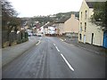 Looking SW down Green Lane into Whitfield Avenue