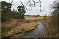 A chicken run on the banks of the burn by Mill of Kinnairdy.