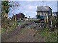 Footpath Entranceway near Cowbeech