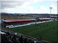 Falkirk Stadium - temporary stands