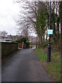 New walkway to River Usk