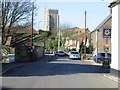 View NW along The Street, St Nicholas at Wade