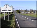 H2458 : Welcome to Irvinestown, County Fermanagh by Kenneth  Allen