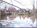 Wealden house and pond