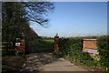 Entrance to Bottisham Heath Stud