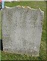 TQ6496 : Gravestone for James Falconer 1813 by Lorna Cowan