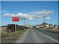 Entering Quarrington Hill from Coxhoe on the B6291