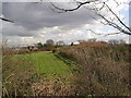 Tithe barn from Old Tennis Courts