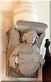 St John the Baptist, Widford, Herts - Corbel