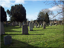 ST7818 : Churchyard at St Gregory's Church, Marnhull by Maigheach-gheal