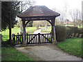 Lych gate, All Saints Church, Netheravon