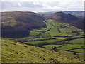 SO2557 : Hanter Hill and Hergest Ridge viewed from Bradnor Hill SSW across Rowbatch and Hartmoor by paul wood