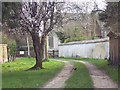 Approach to All Saints Church, Fittleton