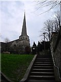 SO8505 : St Lawrence Church, Stroud by Tom Jolliffe