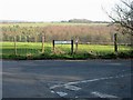 Marley Lane and countryside beyond