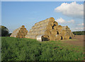 Straw Bales, Atchley Manor.