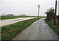 Flooded fields on Singledge Lane