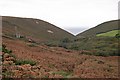 View down Chapel Combe