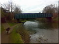 Nazeing New Road crossing the River Lea