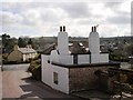 Building with two tall chimneys, Galmpton