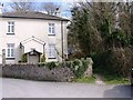 Public footpath by side of house above mouth of Galmpton Creek