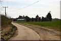 Track to New Barns Farm, Undley