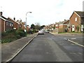 Looking SW along Cedar Road, Sturry