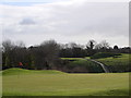 One of the greens at Churston Golf Course, Bascombe Road