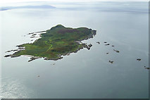 NR6444 : Cara Island from the Air by Eddie Mackinnon