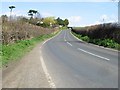 View along road to Hollow Street