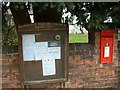 Blithfield Parish Noticeboard & Post Box