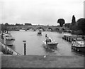 Chertsey Bridge, from above