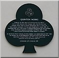 Quinton Works plaque