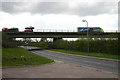 Elevated section of A14 at Thrapston