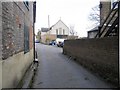 Nellies Alley, Sittingbourne with Methodist Church