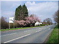 Road Junction  of B5082 to Northwich on the A50