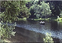 NJ2457 : Millbuies Loch by Anne Burgess