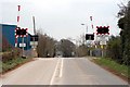 Railway Crossing at Lissue Road