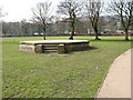 Bandstand base Nuttall park