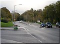 The A390 on the eastern edge of St Austell