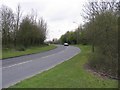 TL1695 : Malborne Way towards junction with ring road by Andrew Tatlow