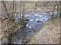 A burn entering River Fiddich