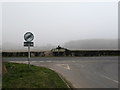 Junction of the B6271 with Thrintoft Moor lane