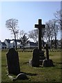 SX5873 : Stone crosses, gravestones, St Michael and All Angels, Princetown, Dartmoor by Tom Jolliffe