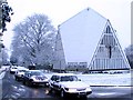 Church of St John in the snow