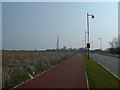 Street lights in Upper Cambourne