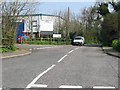 Entrance to industrial estate on Shuart Lane