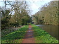 SO8583 : Towpath at Dunsley by Gordon Griffiths
