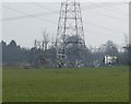 Erecting a pylon