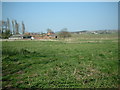 Hallfields farm from The gate Inn